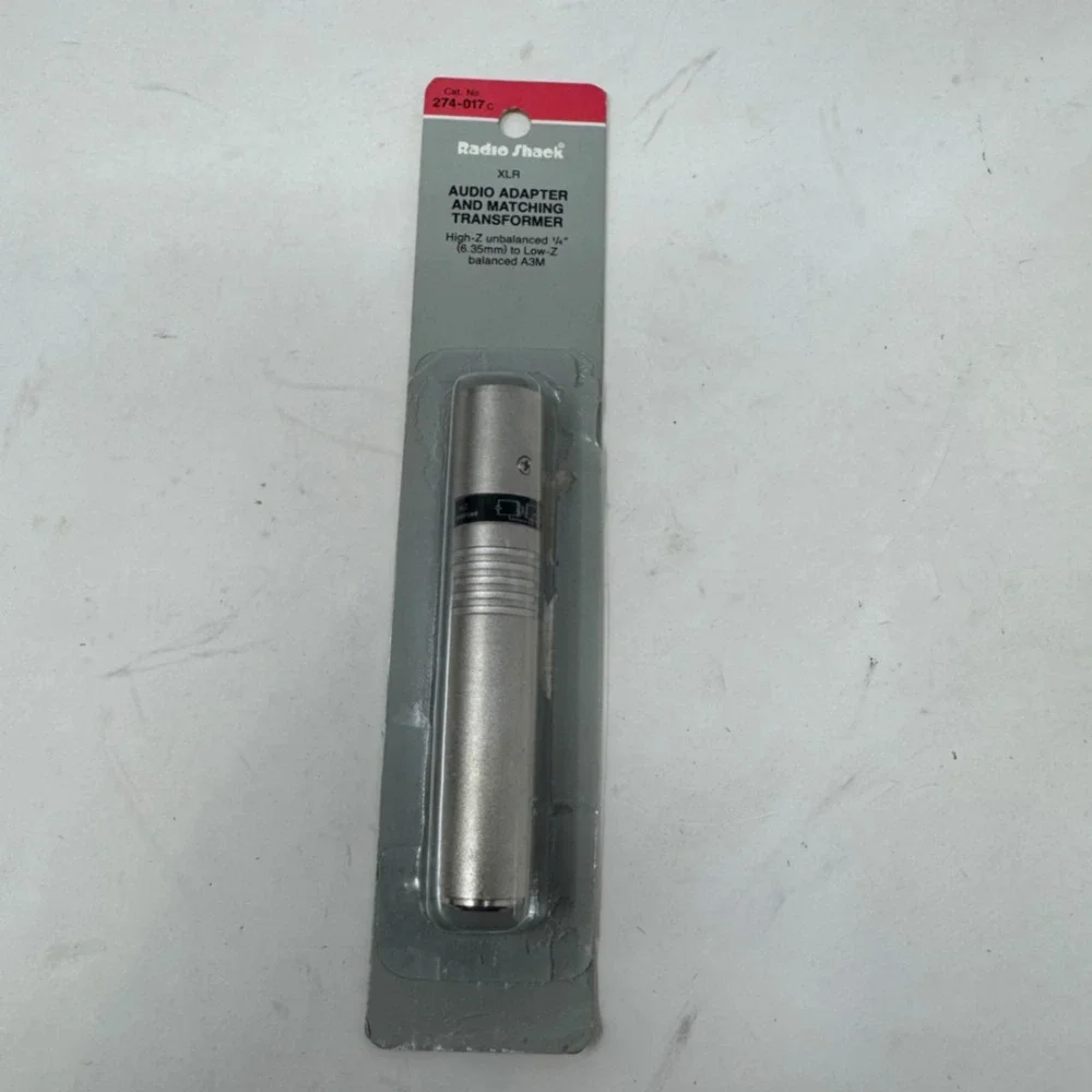 RadioShack XLR Audio Adapter Transformer 274-017C 274-014 RCA Sony Lot